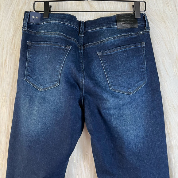 Lucky Brand Womens Brooke Jeggings Blue Stretch Dark High Rise Denim 10/30 New - Picture 4 of 9
